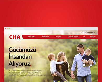 CHA İnşaat Web Tasarım