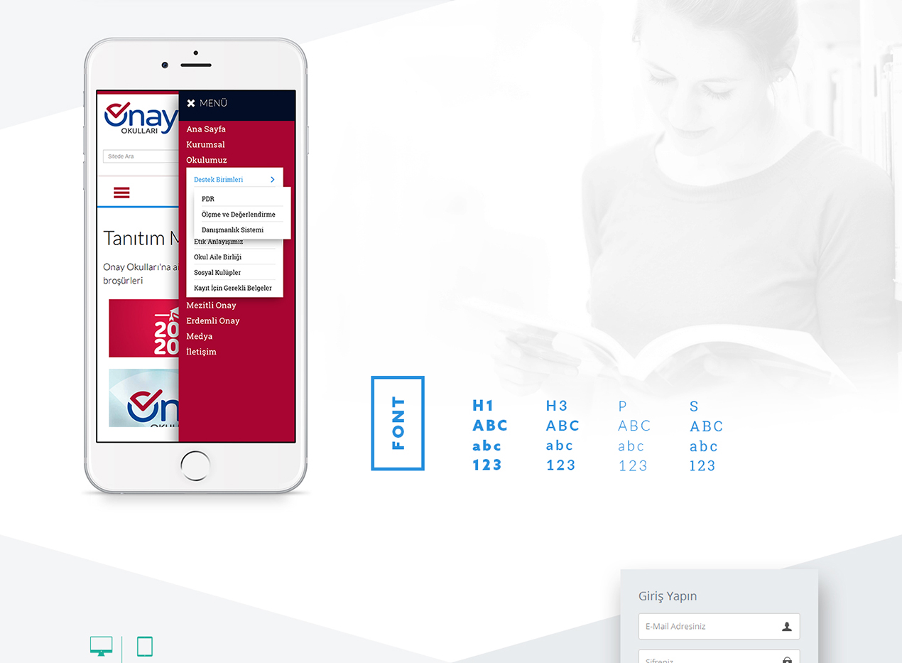 Onay Okulları Web Tasarımı